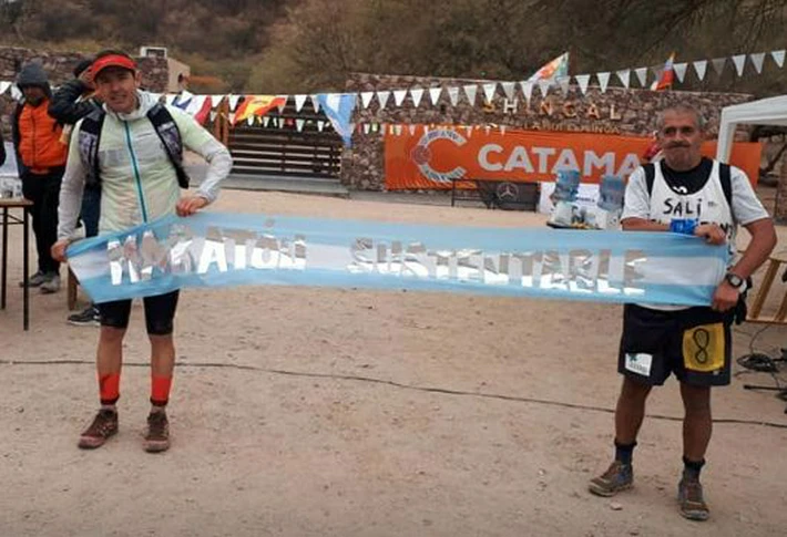 Sixto Chaura y José Mondelo entre los diez mejores en la maratón sustentable de Catamarca