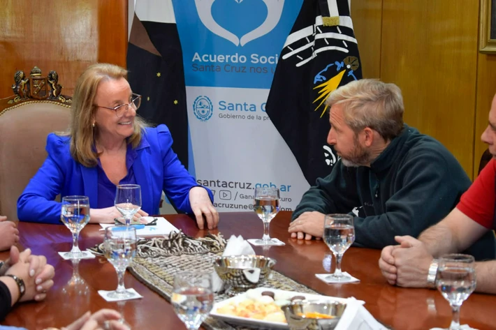 Alicia Kirchner se reunió con el ministro Frigerio pero no hablaron de la ley de Lemas