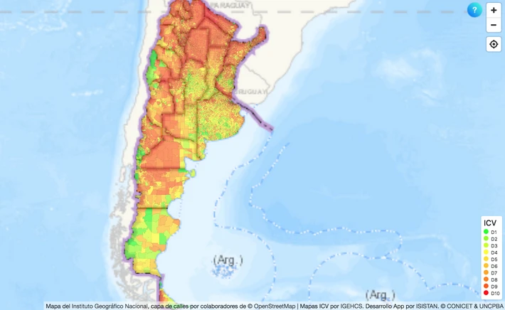 Elaboran el mapa de la calidad de vida: donde se vive mejor en Argentina
