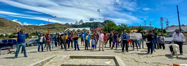 "El Chaltén agoniza": Con un dramático pedido a la gobernadora la comunidad volvió a manifestarse