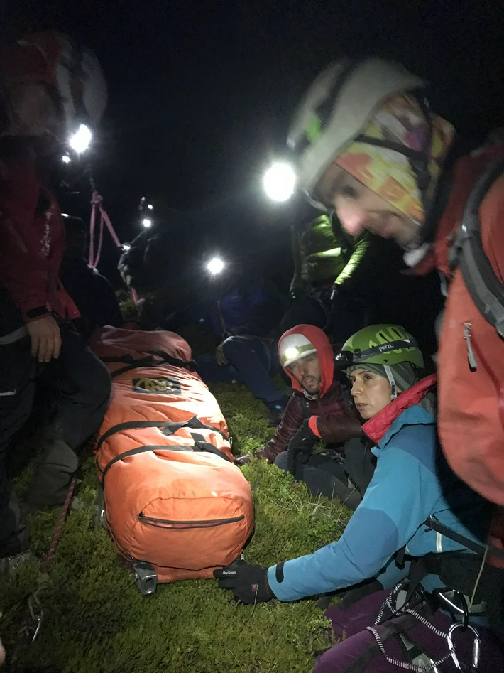 Tragedia en El Chaltén: una avalancha mató a un escalador alemán y rescataron a una mujer con heridas múltiples